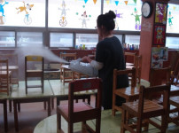 신종인플루엔자 예방! <프로그램실 소독>