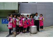 노인일자리 보수 교육 및 삼계탕 지원