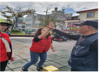 문화마당에서 “우리 함께 인사해요!” 실시