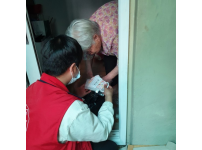 반송2동 녹색어머니 면 마스크 지원