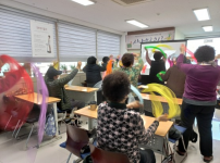 성인문해교육 ‘시나브로교실’ 특강(웃음치료) 참여