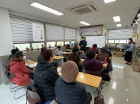 성인문해교육 ‘시나브로교실’ 종강식 진행
