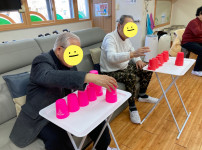 2025년 2월 신체 프로그램(스피드 컵 쌓기)