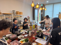 그린나래봉사단 요리교육 실시