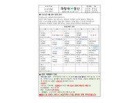 파랑새지역아동센터 6월 가정통신문