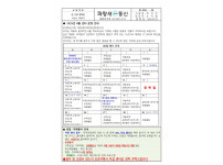 파랑새지역아동센터 8월 가정통신문